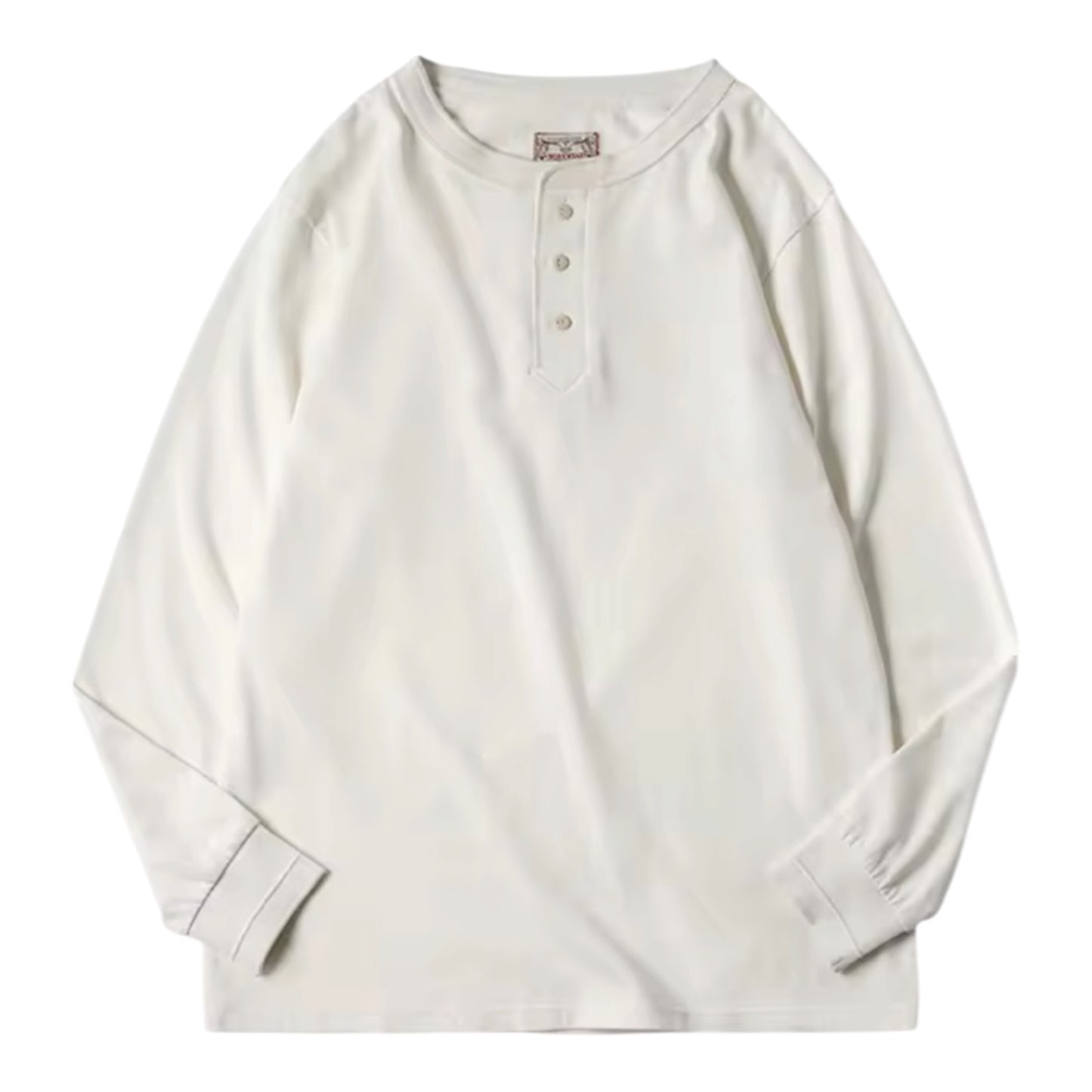 アメリカヘンリーネック ロングスリーブTシャツ