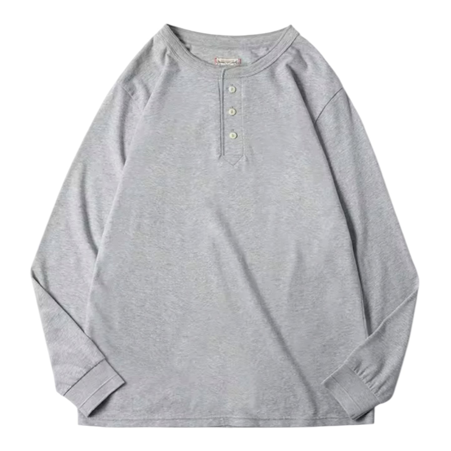 アメリカヘンリーネック ロングスリーブTシャツ