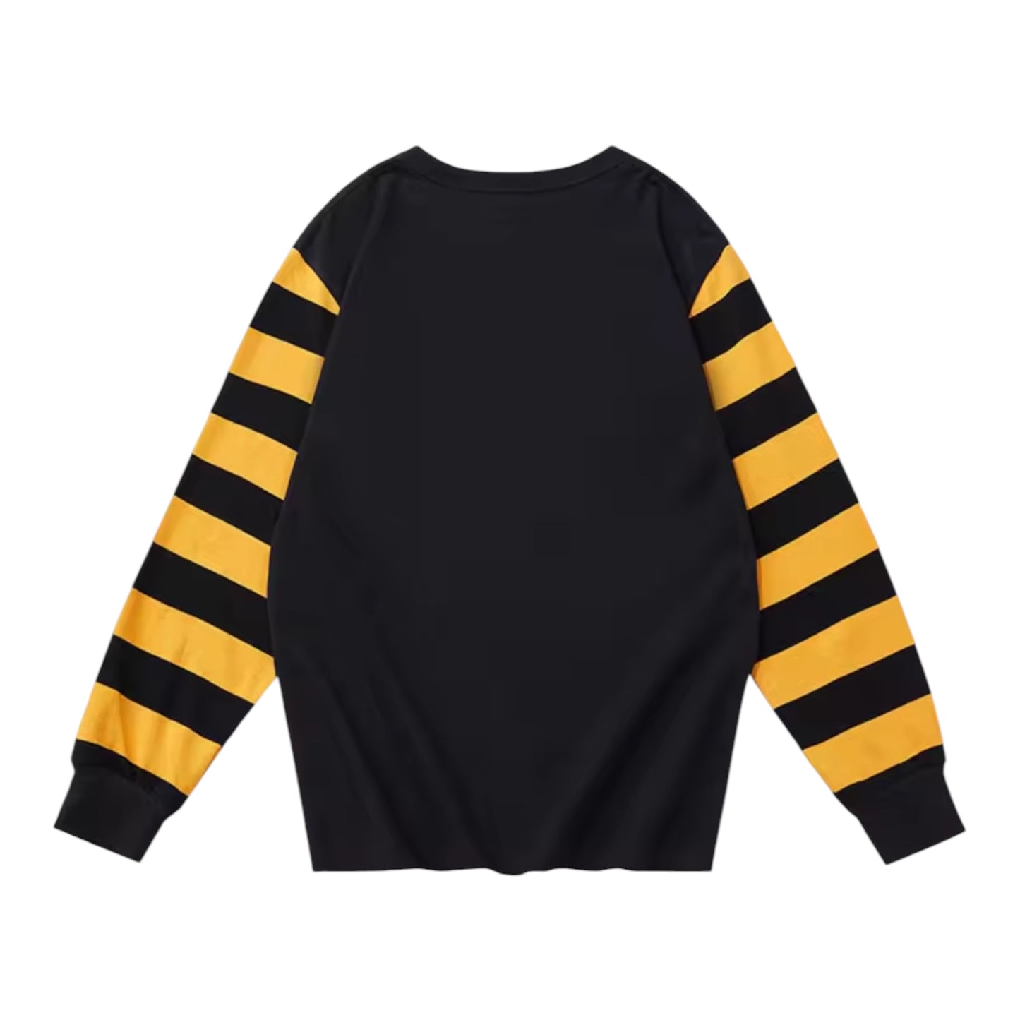 ボーダースリーブ オーバーサイズ ロングスリーブTシャツ